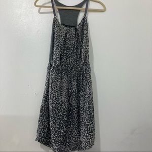 Aqua Sleeveless Grey  Mini Dress  Size XS